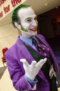 Todd Allen Fischer dressed as Joker at Konsplosion in Fort Smith, AR